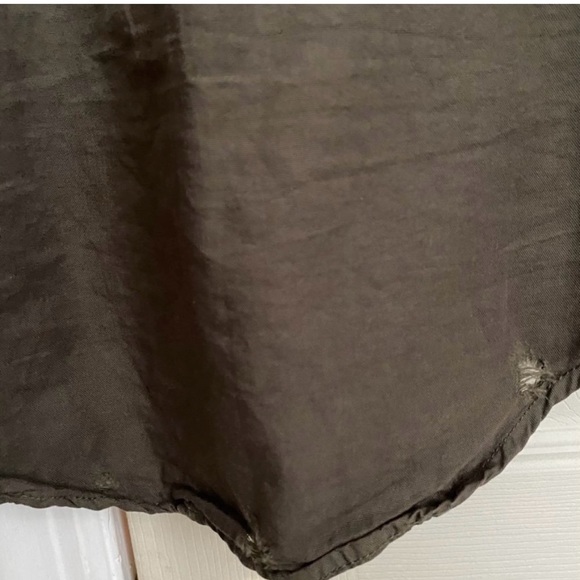 [NSF] Surplus Distressed Button Up Olive Green - Picture 10 of 10